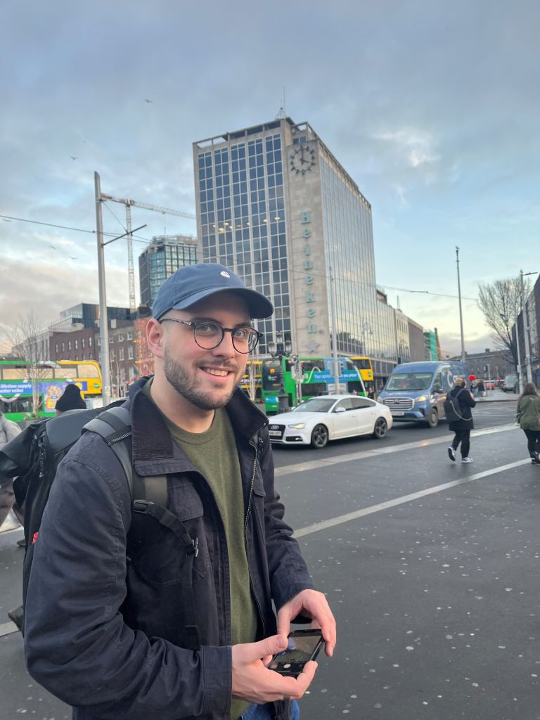 Out and about exploring - George’s favourite way to get to know a city