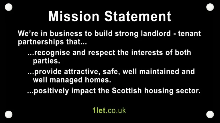1Let Mission Statement