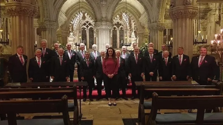 Her dedication extends to her private life, even resulting in performing with her choir in Rosslyn Chapel (or is it Rosalind Chapel?)!