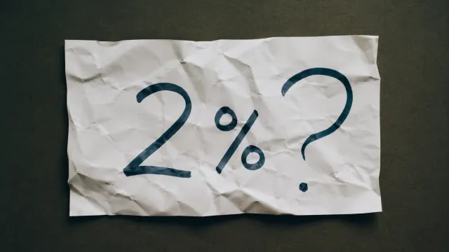 The 2% Question