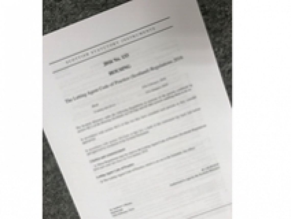 Update on Letting Agent Code of Practice