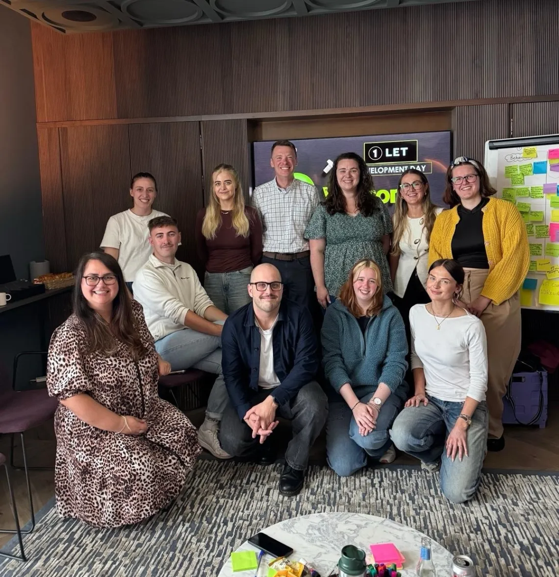 We do our best work when the whole team is together - it was great bouncing ideas off each other and growing closer as a team.